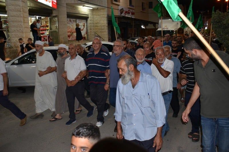 الطيبة : مسيرة عيد الاضحى المبارك التقليدية